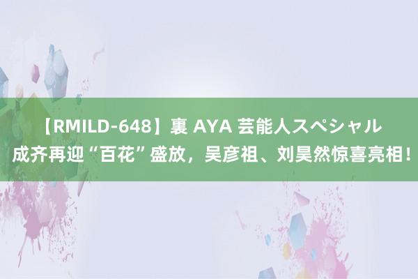 【RMILD-648】裏 AYA 芸能人スペシャル 成齐再迎“百花”盛放，吴彦祖、刘昊然惊喜亮相！